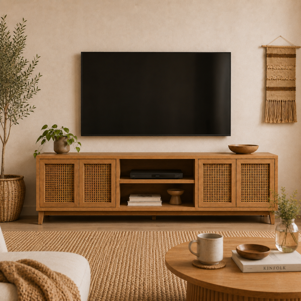 Liora Masif Meşe TV Ünitesi