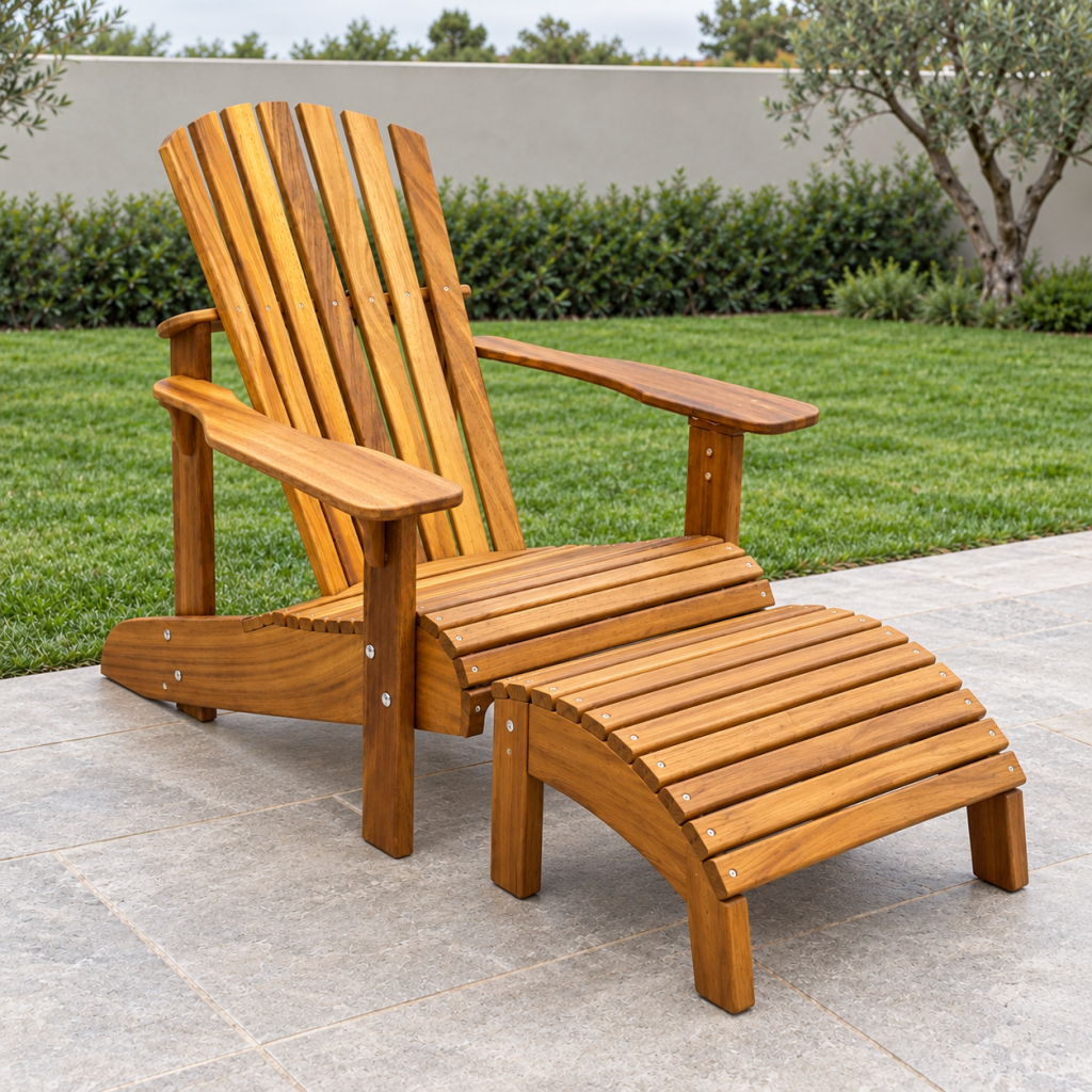 İroko Adirondack Sandalye